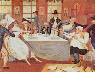 Les expériences de Benjamin Franklin avec l